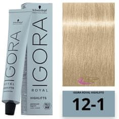 Schwarzkopf Schwarzkopf Igora Royal Highlifts Ash 12-1 60ml 