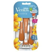 Gillette Gillette - Venus Riviera ( 3 ks ) - Jednorázová holítka 