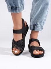 Amiatex Ženski sandal 108997, črne, 36