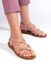 Amiatex Ženski sandal 109006, odtenki roza, 36