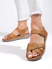 Amiatex Ženski sandal 109023, Brązowy, 36