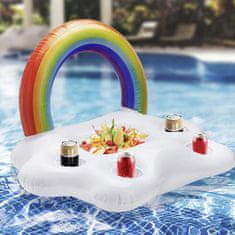 Cool Mango Prenosna napihljiva plavajoča miza za v vodo, hladi pijačo in hrano v bazenu - Pooltable