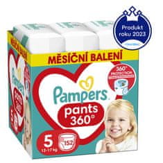 Pampers Activ Baby-Dry Pants hlače za enkratno uporabo 5 (12-17 kg) 152 kosov - MESEČNA DOBAVA