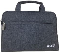 iGET iB10 TABLET BAG - Torbica za tablične računalnike velikosti od 10,1" do 10,36" z zanko in zadrgo