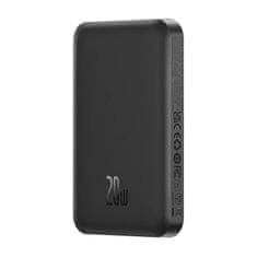 BASEUS Baseus Magnetna mini powerbank 5000 mAh, USB-C 20 W (črna)