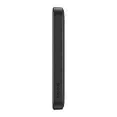 BASEUS Baseus Magnetna mini powerbank 5000 mAh, USB-C 20 W (črna)