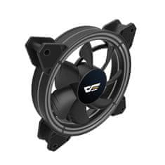 NEW Komplet računalniških ventilatorjev ARGB Darkflash CF11 Pro 3v1 120x120 (črn)