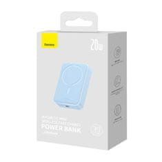NEW Powerbank Baseus Magnetic Mini 20000mAh, USB-C 20W MagSafe (modra)