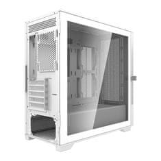 darkFlash Računalniško ohišje Darkflash DK415 + 2 ventilatorja (belo)