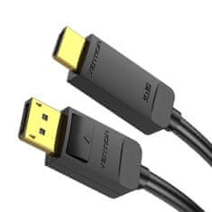 Vention Kabel DisplayPort 1.2 na HDMI 1.4 Vention HAGBH 2m, 4K 30Hz (črn)