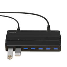 NEW Adapter Hub 7-v-1 Orico USB 3.0 + USB 3.0 kabel 1m