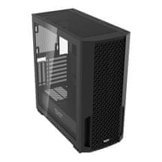 darkFlash Računalniško ohišje Darkflash DF2100 + 4 ARGB ventilatorji (črno)