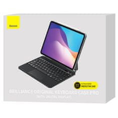 BASEUS Baseus Brilliance etui s tipkovnico zaIpad 10, 10,9" (siv)