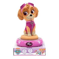 KIDS LICENSING Nočna svetilka 3D Skye figura Paw Patrol KiDS Licensing