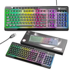 Onikuma Tipkovnica ONIKUMA G32 RGB Gaming Keyboard (črna)