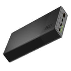 Green Cell Power Bank Green Cell, PBGC03S, PowerPlay 20000mAh, 22,5W (črna)