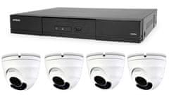 Avtech Komplet kamer 1x NVR AVH1109 in 4x 2MPX Motorzoom IP Dome kamera DGM2443SVSE + 4x UTP kabel 1x RJ45 - 1x RJ45 Cat5e 15m!