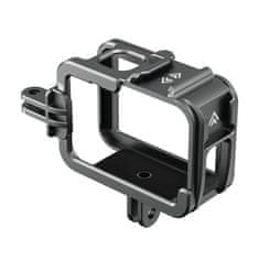 TELESIN TELESIN Aluminijasta kletka za GoPro Hero 12/11/10/9 + vertikalni adapter