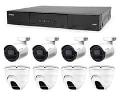 Avtech Komplet kamer 1x NVR AVH1109, 4x 2MPX IP Bullet kamera DGM2103SV in 4x 2MPX IP Dome kamera DGM2203SVSE + 8x UTP kabel 1x RJ45 - 1x RJ45 Cat5e 15m!