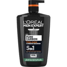 Loreal Paris Gel za prhanje za moške Men Expert Pure Carbon (Total Clean Carbon Shower) (Neto kolièina 1000 ml)