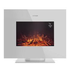 Cecotec Krb , 5832, ReadyWarm 2700 Design Flames White, elektrický, 26", 2 programy, 2 LED světla, dálkový ovladač, 1000/2000 W