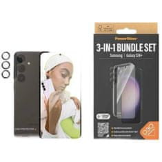 PanzerGlass PanzerGlass Bundle 3v1 prozorno ohišje + folija + pokrov za kamero za Samsung Galaxy S24+