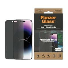 PanzerGlass PanzerGlass Classic Fit antibakterijsko steklo za zasebnost za iPhone 14 Pro Max