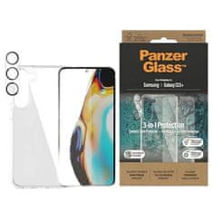 PanzerGlass PanzerGlass Bundle 3v1 prozorno ohišje + folija + pokrov za kamero za Samsung Galaxy S23+