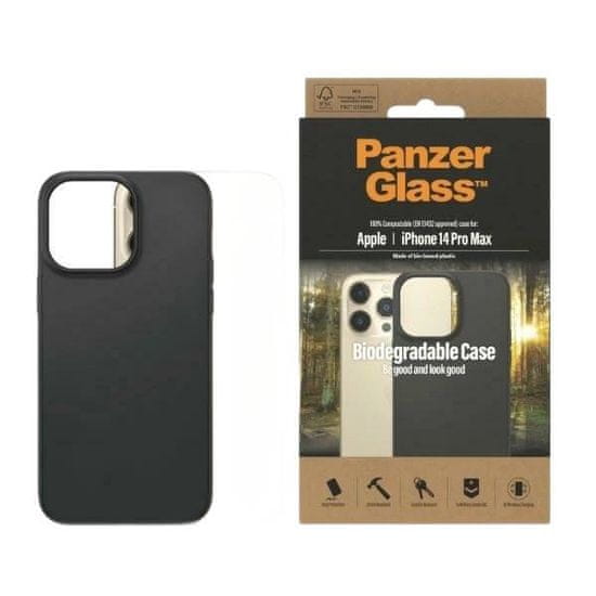 PanzerGlass Etui PanzerGlass Biološko razgradljivo ohišje za iPhone 14 Pro Max - spletno