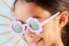 Babiators Polarizirana otroška sončna očala Flower, Irresistible Iris, 0 - 2 leti