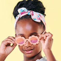 Babiators Polarizirana otroška sončna očala Flower, Peachy Keen, 3 - 5 let