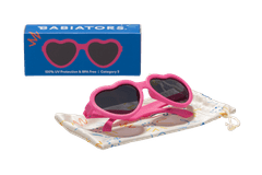 Babiators Otroška sončna očala Hearts, Paparazzi Pink, 0 - 2 leti