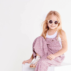 Babiators Otroška sončna očala Round, Sweet Cream, 6+ let