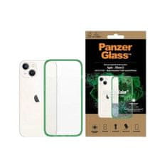 PanzerGlass PanzerGlass ClearCase protimikrobno ohišje s certifikatom Military Grade za iPhone 13 / 14 / 15 - prozorno zeleno