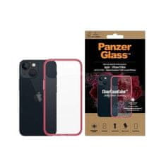 PanzerGlass PanzerGlass ClearCase antibakterijski etui z vojaškim certifikatom za iPhone 13 mini - prozoren roza