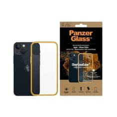 PanzerGlass PanzerGlass ClearCase protimikrobno ohišje s certifikatom Military Grade za iPhone 13 mini - prozorno rumeno