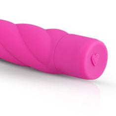 Easytoys Rožnat silikonski vibrator