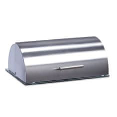 Zeller Posoda za kruh 39x28x15,5cm / inox, steklo