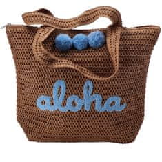 StarDeco Torba za na plažo Aloha 46x14x38cm / več barv / papir, poliester