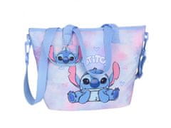 Disney Disney Stitch Otroška torbica tie dye, torbica za deklico z naramnico 32x23x8 cm 