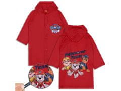 Nickelodeon Tačke na patrulji Rdeč dežni plašč s kapuco za dečke 3-4 lat 98-104 cm