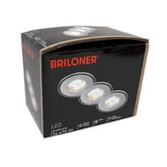 BRILONER vgradna LED svetilka 4,5W IP44 3000K