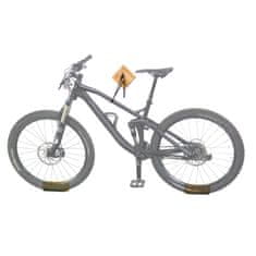 Parax U-Rack Premium stenski nosilec za kolo, hrast