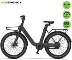 MS ENERGY Cityzen C102 električno kolo, 250W, do 70 km, sivo
