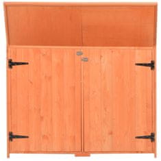 Vidaxl Vrtna lopa 128x42x91 cm les