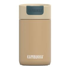 Kambukka Termovka Kambukka Olympus Latte, 300 ml, brez BPA, bež, 6h toplote, 11h hladu, zaščita pred puščanjem