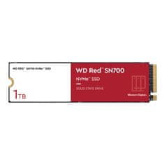 WD Western Digital Red SN700 1 TB M.2 PCIe 3.0 NVMe SSD za NAS - visoka hitrost in zanesljivost za zahtevne uporabnike