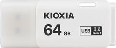 KIOXIA Kioxia TransMemory U301 USB ključek 64 GB, USB Type-A 3.2 Gen 1, bela, s kapico, brez zaščite s PIN-om