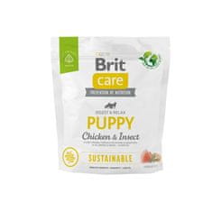 Brit BRIT Care Dog Sustainable Puppy Chicken &amp; Insect - suha hrana za pse - 1 kg