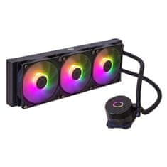 Cooler Master Cooler Master MasterLiquid 360L ARGB sistem za vodno hlajenje procesorja, 3 ventilatorji, črno barvo